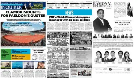 Philippine Daily Inquirer – September 02, 2019