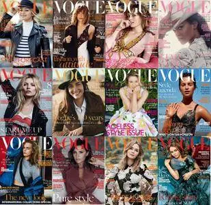 Vogue UK - 2016 Full Year Issues Collection