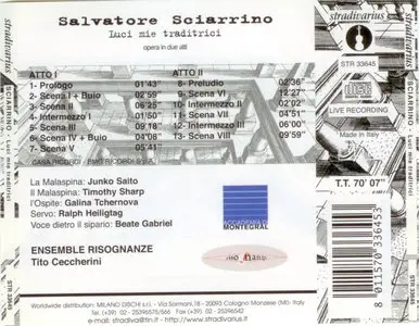 Salvatore Sciarrino - Luci mie traditrici (2003)