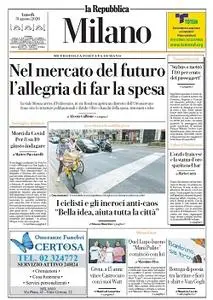 la Repubblica Milano - 31 Agosto 2020