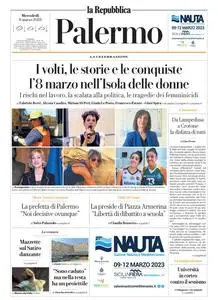 la Repubblica Palermo - 8 Marzo 2023