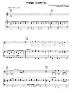 Wind Chimes - Brian Wilson, The Beach Boys (Piano-Vocal-Guitar)