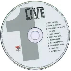 Mötley Crüe - Live: Entertainment or Death (1999)