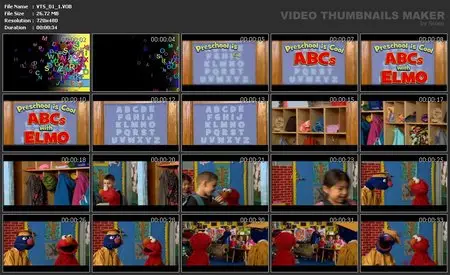 Sesame Street: Preschool Is Cool! ABCs with Elmo - DVD