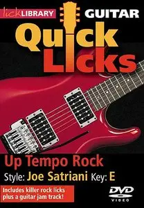 Lick Library - Quick Licks - Up Tempo Rock - Joe Satriani
