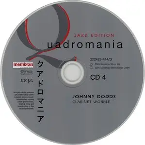 Johnny Dodds - Clarinet Wobble (Jazz Edition Quadromania) [2005] {4CDs, Box Set}