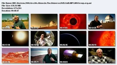 BBC Horizon - Are We Alone in the Universe ?