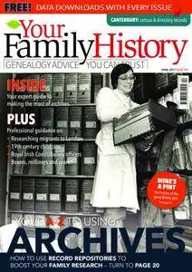 Your Family History - April 2017