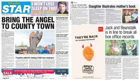 Shropshire Star Shrewsbury Edition – January 04, 2020