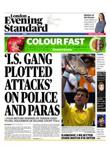 Evening Standard - 18 January 2016