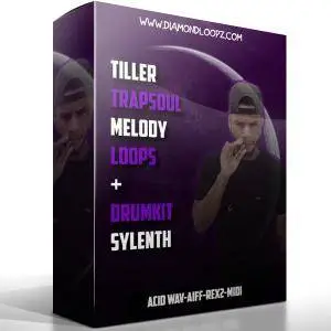 Diamond Loopz Trapsoul Melody Loops WAV MiDi REX AiFF LENNAR DiGiTAL SYLENTH1