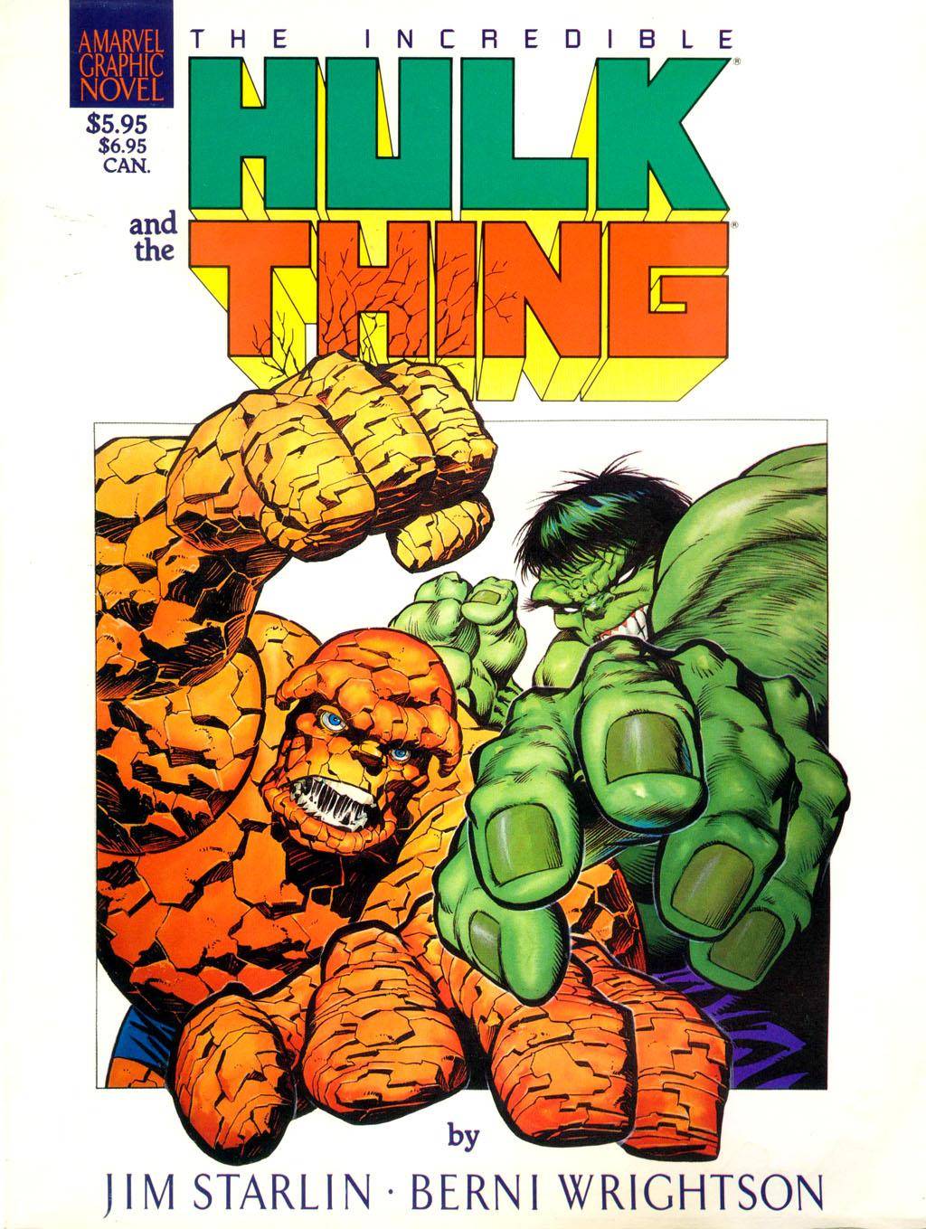 Marvel Graphic Novel 29 - Hulk  Thing - The Big Change 1987