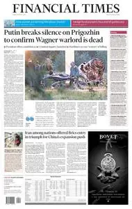 Financial Times USA - 25 August 2023