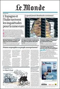 Le Monde - 4 August 2011