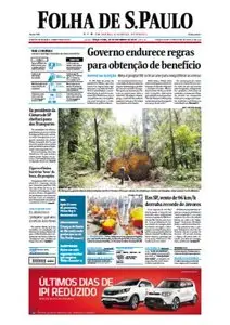 Folha de São Paulo - 30 de dezembro de 2014 - Terça
