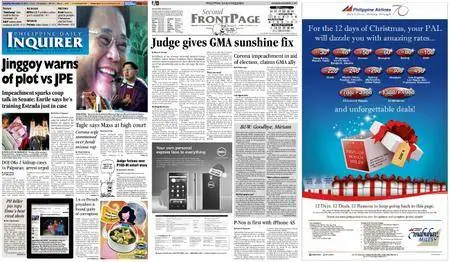 Philippine Daily Inquirer – December 17, 2011