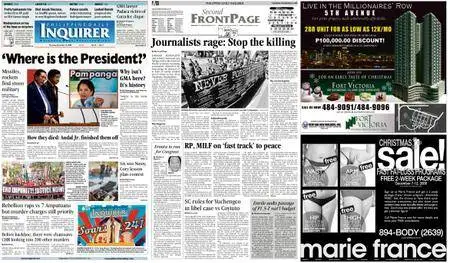 Philippine Daily Inquirer – December 10, 2009