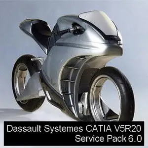 Dassault Systemes CATIA V5R20 Service Pack 6.0 Update Only 32bit & 64bit