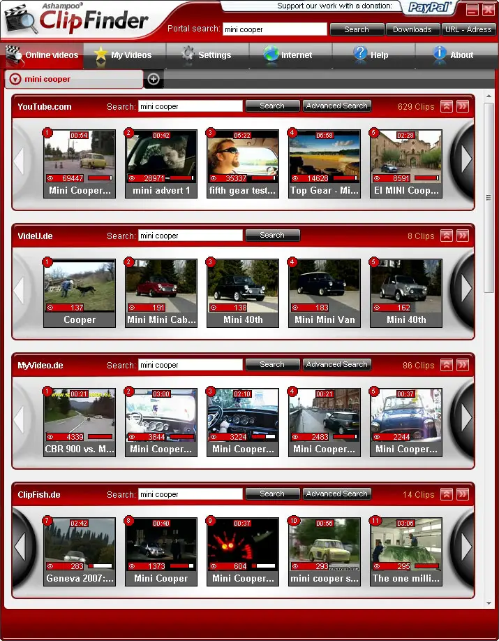 Ashampoo ClipFinder  1.50