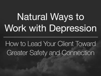 NICABM - Natural Ways to Work with Depression by Elisha Goldstein