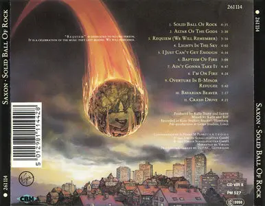 Saxon - Solid Ball of Rock (1990)