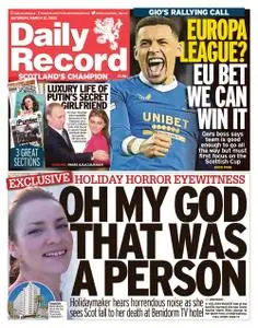 Daily Record – March 12, 2022