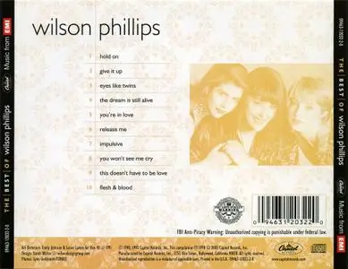 Wilson Phillips - The Best Of Wilson Phillips (1998) {2005, Reissue}