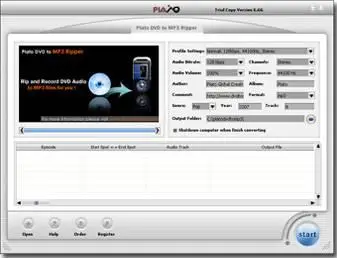 Plato DVD to MP3 Ripper v6.70