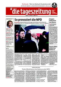 Tageszeitung TAZ vom 14 Februar 2011