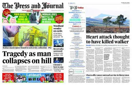 The Press and Journal Moray – March 29, 2018