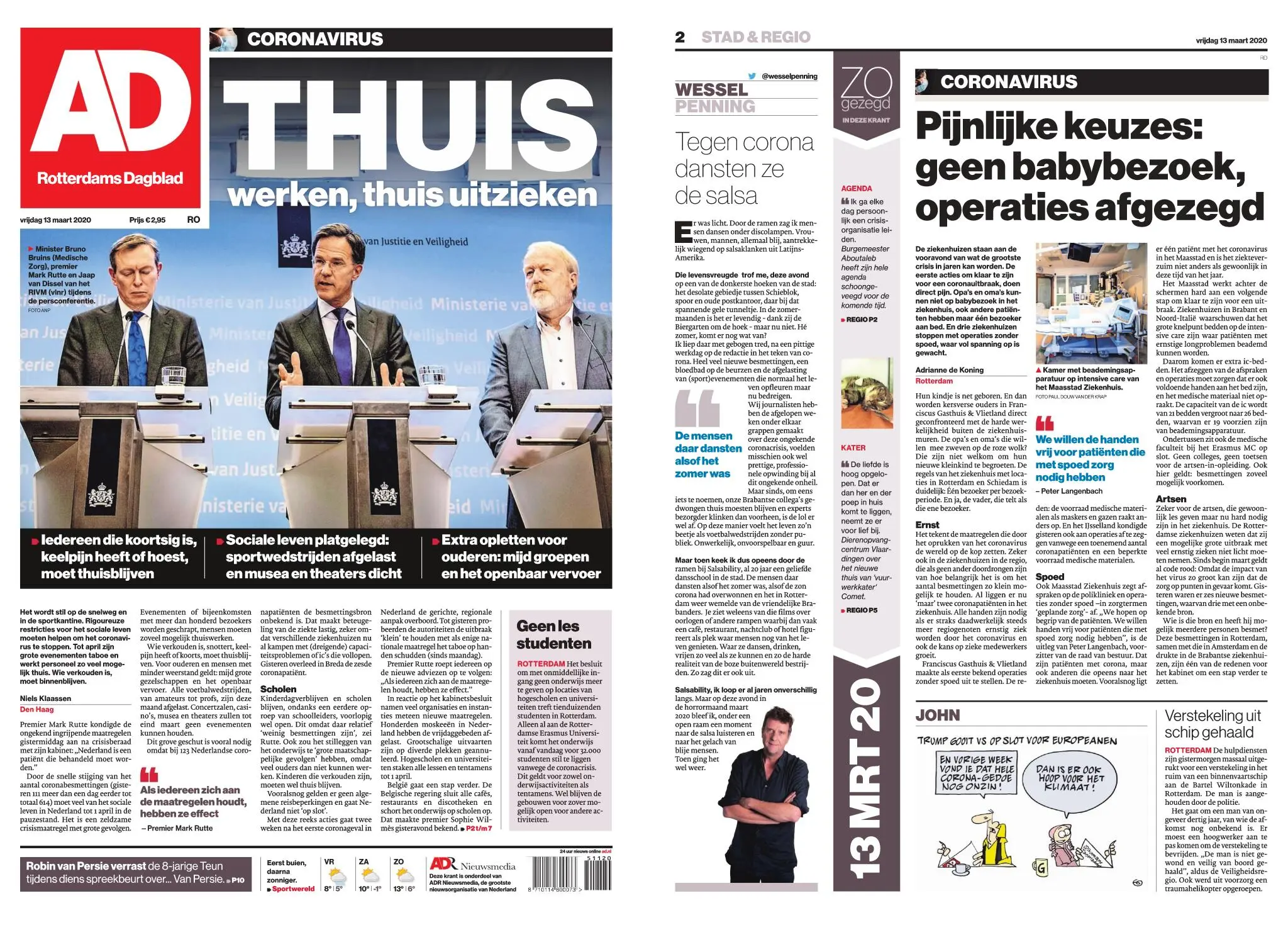 Algemeen Dagblad - Rotterdam Oost – 13 maart 2020 / AvaxHome