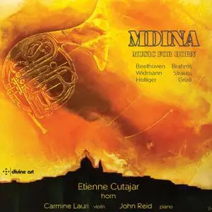 Etienne Cutajar, Carmine Lauri & John Reid - Mdina: Music for Horn (2019) [Official Digital Download 24/96]