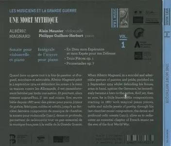 Alberic Magnard - Alain Meunier, Philippe Guilhon-Herbert - Une Mort Mythique (2014) {Hortus}