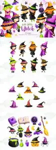 Little Witch Clipart
