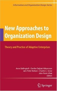 New Approaches to Organization Design: Theory and Practice of Adaptive Enterprises (repost)