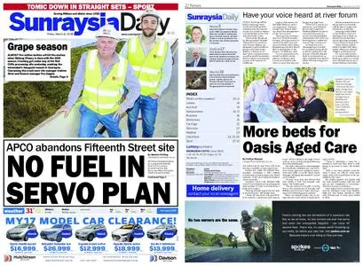 Sunraysia Daily – March 08, 2019