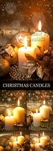 Stock Photo - Christmas Candles