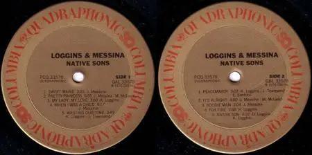 Loggins & Messina - Native Sons (quadraphonic in stereo) (vinyl rip) (1976) {Columbia}