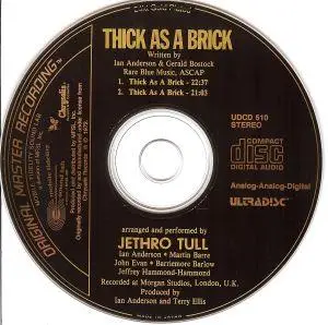 Jethro Tull - Thick as a Brick (1972) {MFSL UDCD-510}