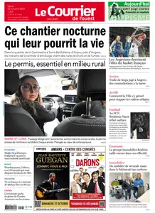 Le Courrier de l'Ouest Angers - 22 Octobre 2024