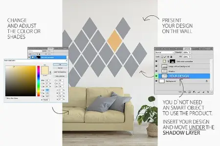 Creative Market - Wall & Frames Mockup - Bundle Vol 4 1702197