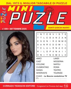 Mini Puzzle N.599 - Settembre 2025