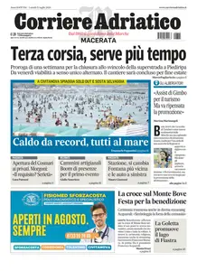 Corriere Adriatico Macerata - 15 Luglio 2024