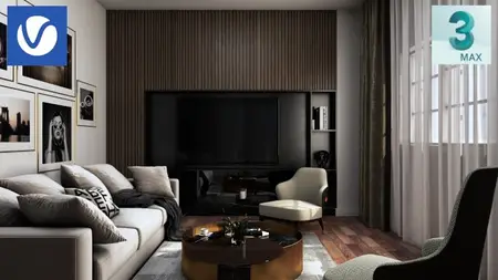 3D Interior Visualization by 3ds Max in a fast efficient way