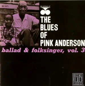 Pink Anderson - Vol. 3: Ballad & Folksinger (1963) [ReIssue 1995]