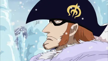 One Piece (1999 S14E32 The Pirates Move Out! The Earth Shattering New World Koten Gars