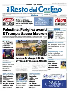 Il Resto del Carlino Modena - 26 Luglio 2025