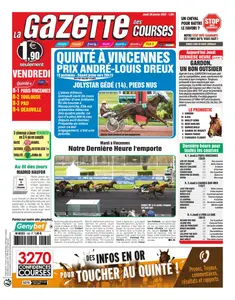 La Gazette des Courses - 30 Janvier 2025