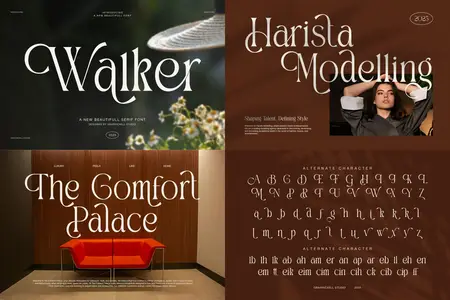 Walker Elegant Serif Font