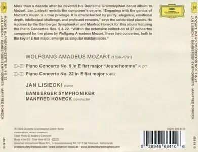 Jan Lisiecki, Manfred Honeck, Bamberger Symphoniker - Wolfgang Amadeus Mozart: Piano Concertos Nos. 9 & 22 (2026)